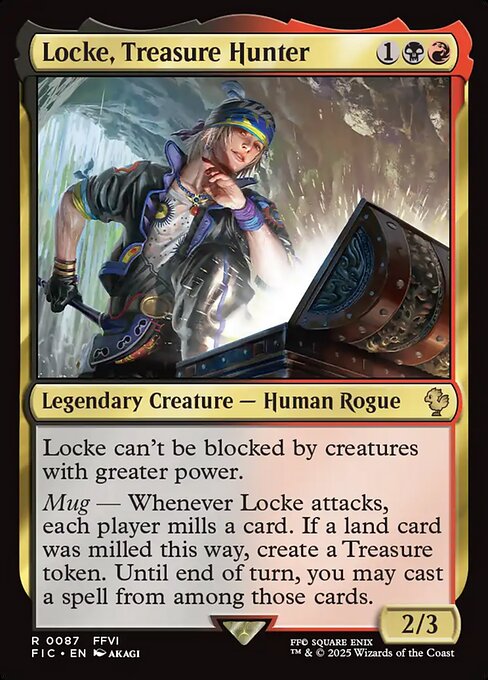 Locke, Treasure Hunter — art by AKAGI