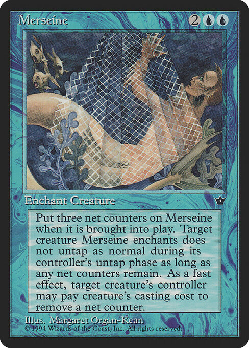 Merseine — art by Margaret Organ-Kean