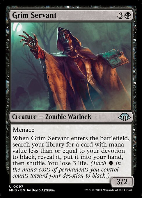 Grim Servant — art by David Astruga