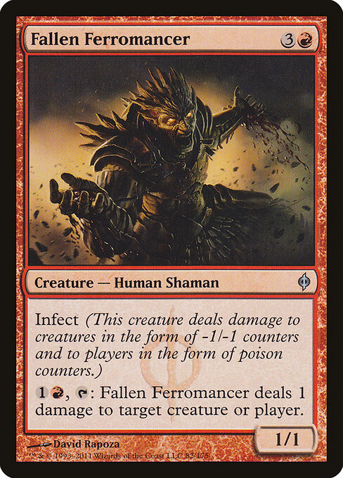 Fallen Ferromancer — art by David Rapoza