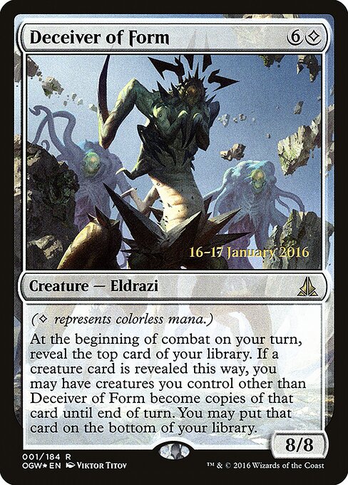 Deceiver of Form — art by Viktor Titov