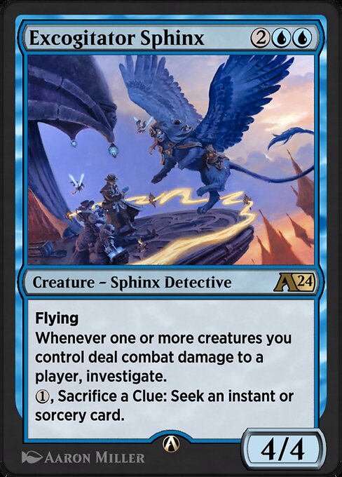Excogitator Sphinx — art by Aaron Miller