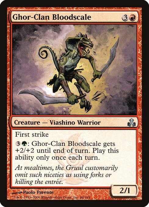 Ghor-Clan Bloodscale — art by Paolo Parente