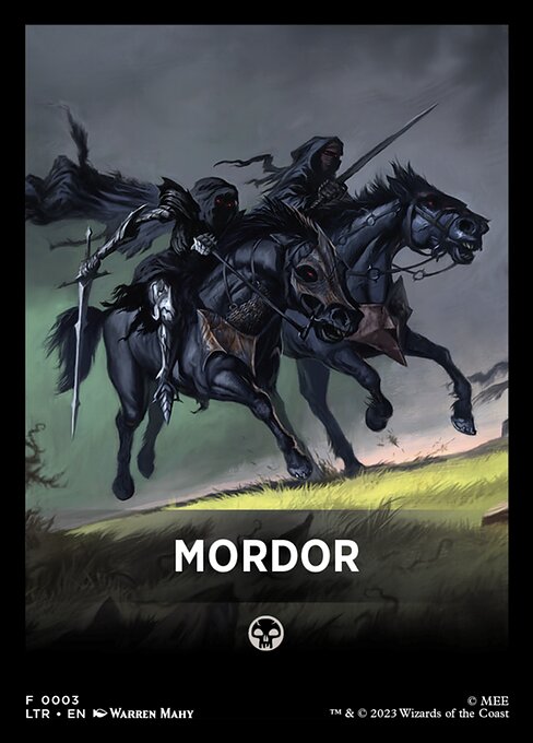 Mordor — art by Warren Mahy