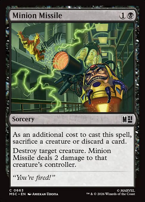 Minion Missile — art by Aniekan Udofia