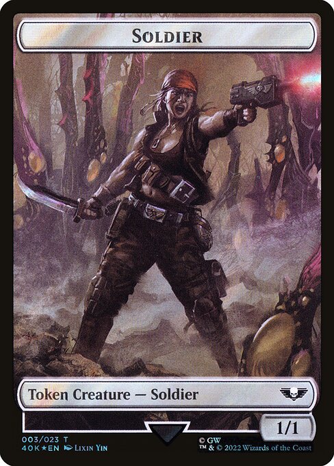Soldier — art by Lixin Yin