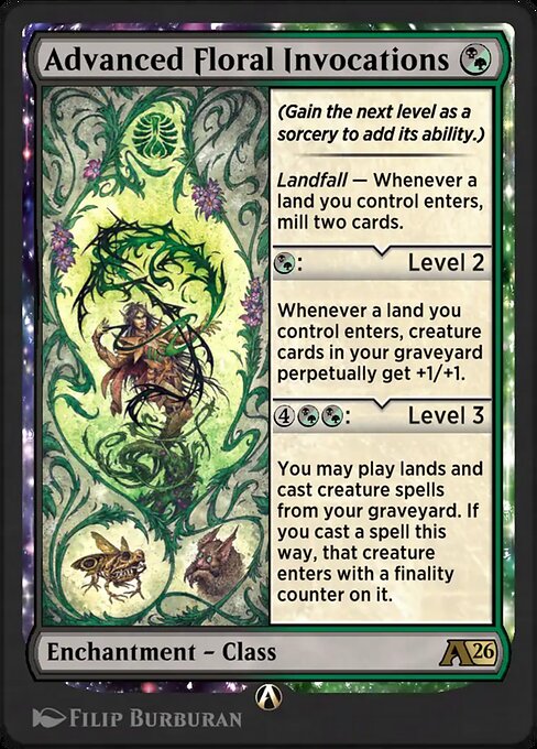 Advanced Floral Invocations — art by Filip Burburan