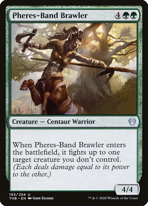 Pheres-Band Brawler — art by John Stanko