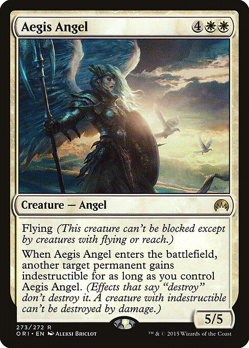 Aegis Angel — art by Aleksi Briclot