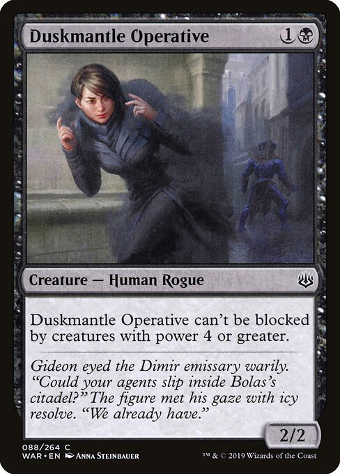 Duskmantle Operative — art by Anna Steinbauer