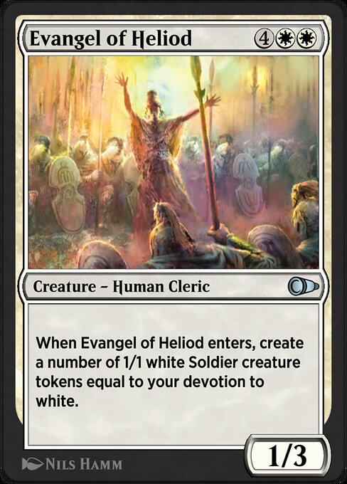 Evangel of Heliod — art by Nils Hamm