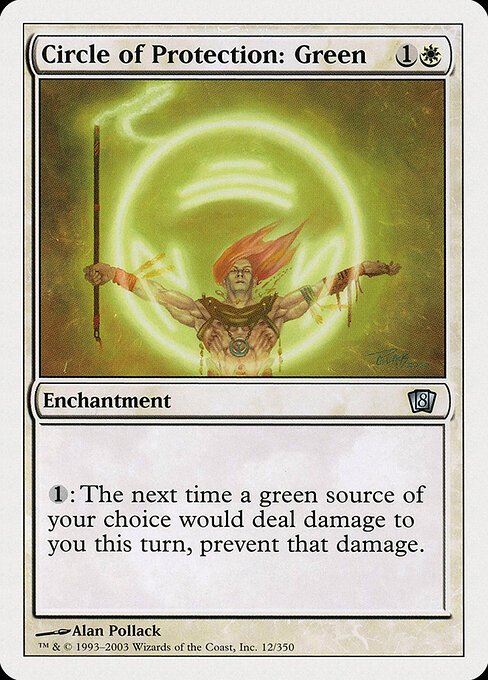 Circle of Protection: Green — art by Alan Pollack
