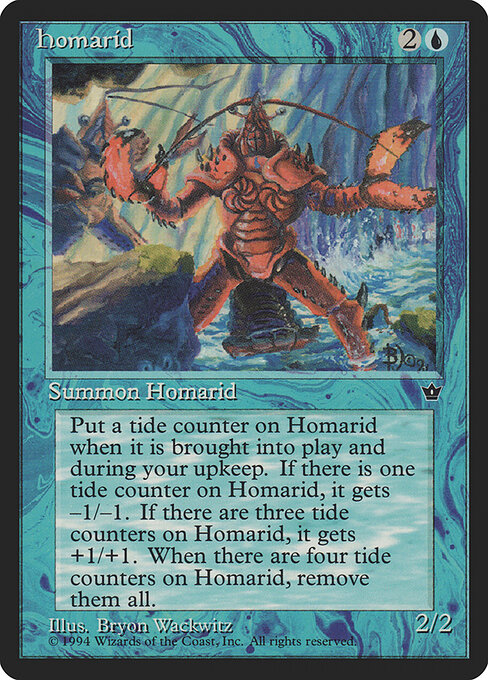 Homarid — art by Bryon Wackwitz