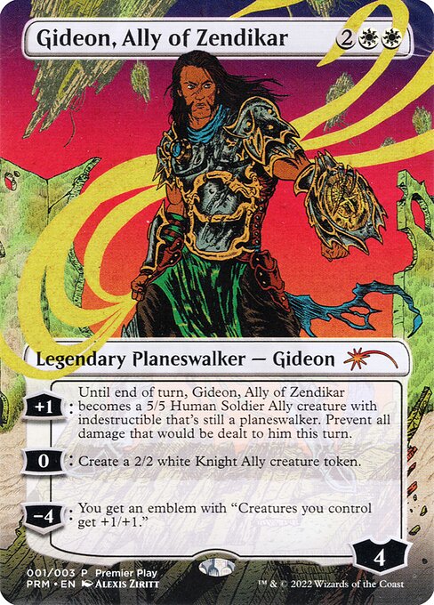 Gideon, Ally of Zendikar — art by Alexis Ziritt