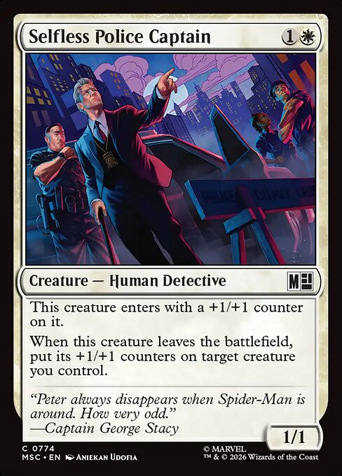 Selfless Police Captain — art by Aniekan Udofia