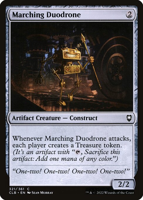 Marching Duodrone — art by Sean Murray