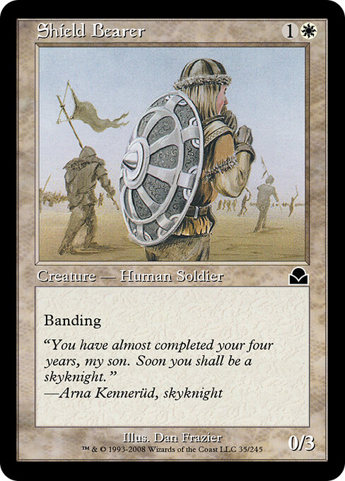 Shield Bearer — art by Dan Frazier