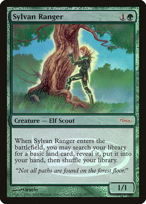 Sylvan Ranger — art by Ciruelo