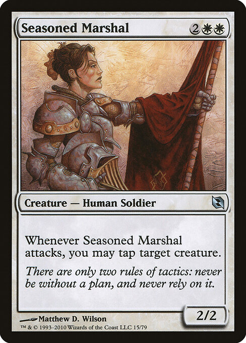 Seasoned Marshal — art by Matthew D. Wilson