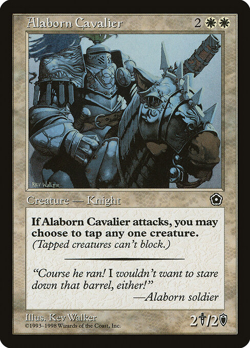 Alaborn Cavalier — art by Kev Walker