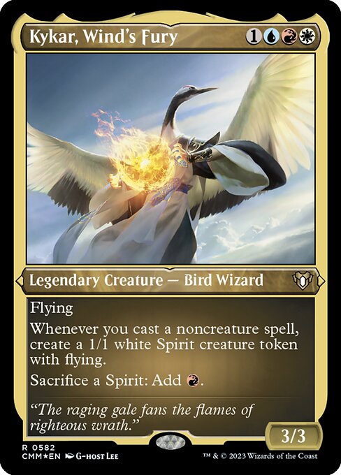 Kykar, Wind's Fury — art by G-host Lee