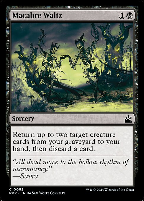 Macabre Waltz — art by Sam Wolfe Connelly