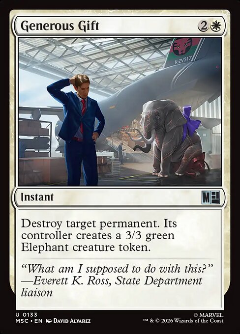 Generous Gift — art by David Álvarez