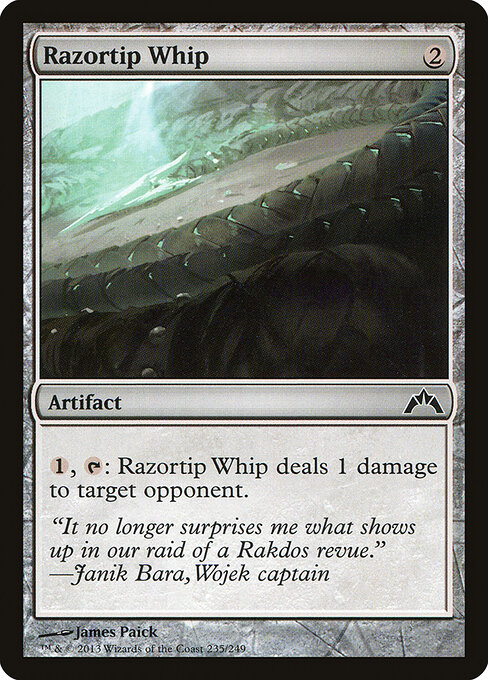 Razortip Whip — art by James Paick