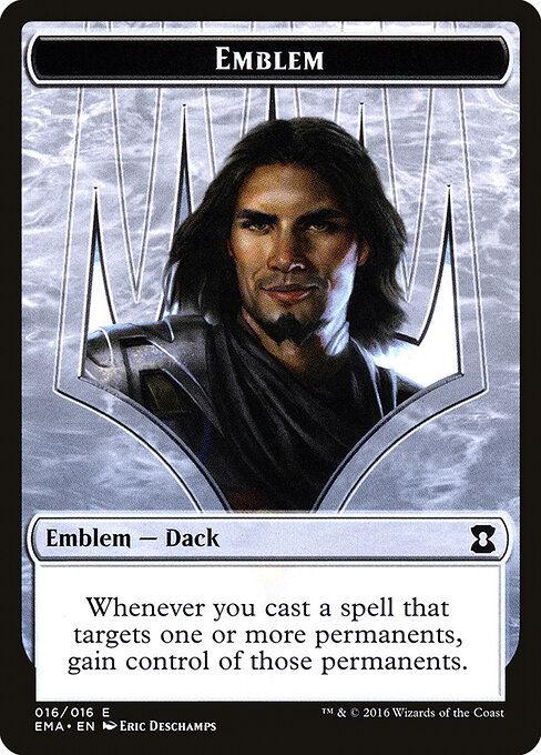Dack Fayden Emblem — art by Eric Deschamps