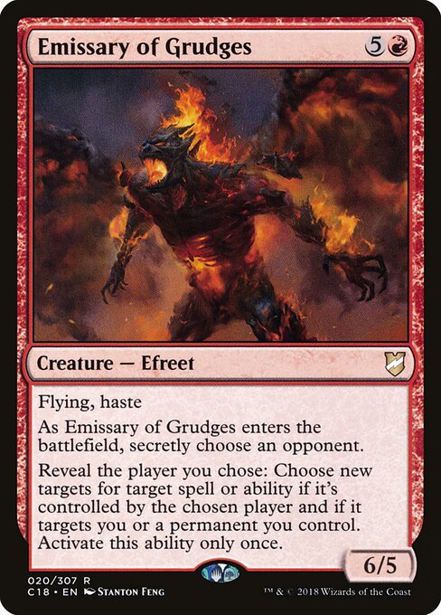 Emissary of Grudges — art by Stanton Feng