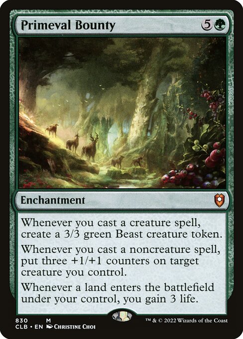 Primeval Bounty — art by Christine Choi