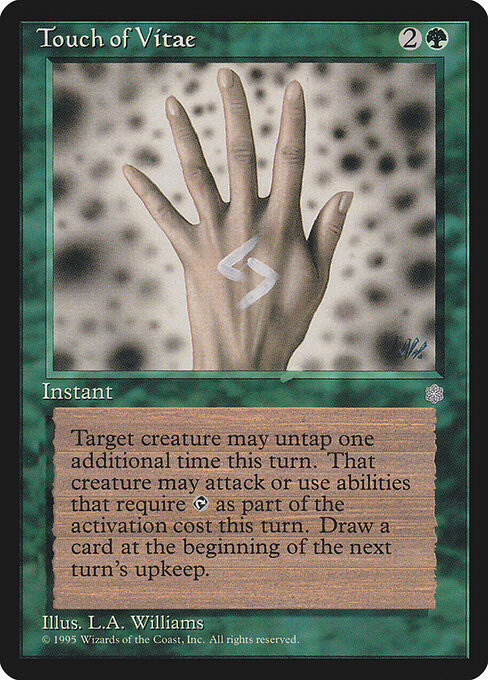 Touch of Vitae — art by Allen Williams