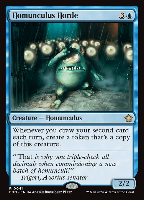Homunculus Horde — art by Adrián Rodríguez Pérez