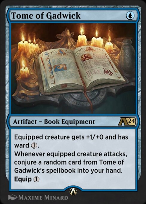 Tome of Gadwick — art by Maxime Minard