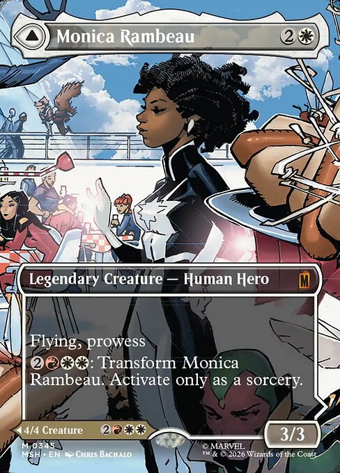 Monica Rambeau // Photon, Living Light — art by Chris Bachalo