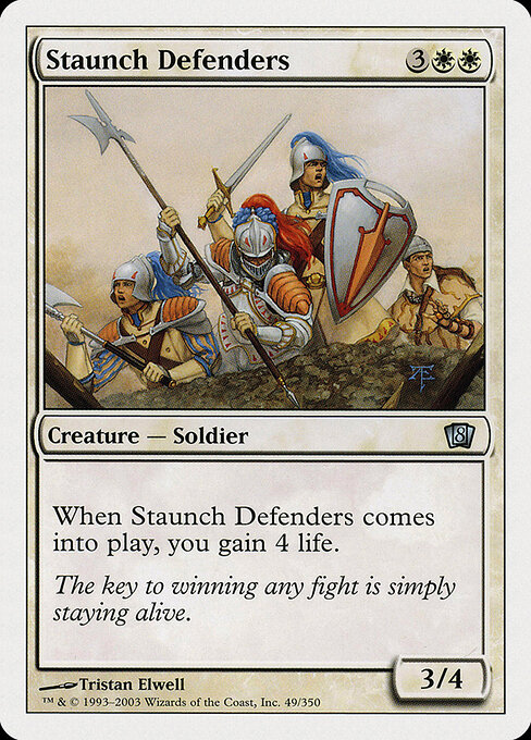 Staunch Defenders — art by Tristan Elwell