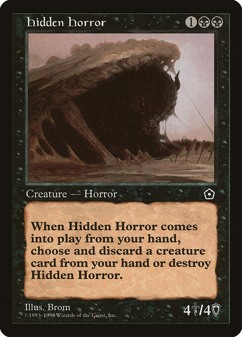 Hidden Horror — art by Brom