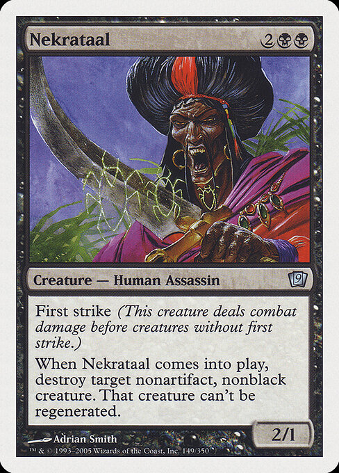 Nekrataal — art by Adrian Smith
