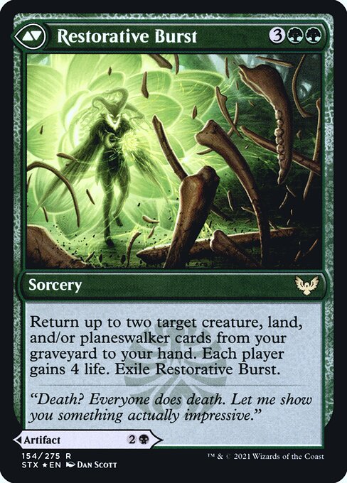 Pestilent Cauldron // Restorative Burst — art by Dan Murayama Scott