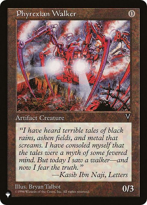 Phyrexian Walker — art by Bryan Talbot