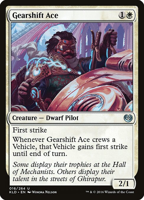Gearshift Ace — art by Winona Nelson