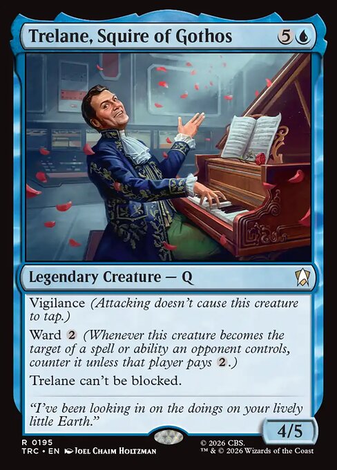 Trelane, Squire of Gothos — art by Joel Chaim Holtzman