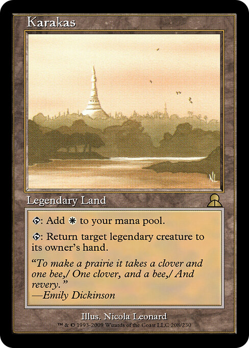 Karakas — art by Nicola Leonard