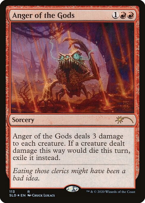 Anger of the Gods — art by Chuck Lukacs