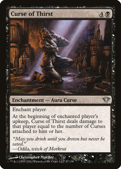 Curse of Thirst — art by Christopher Moeller