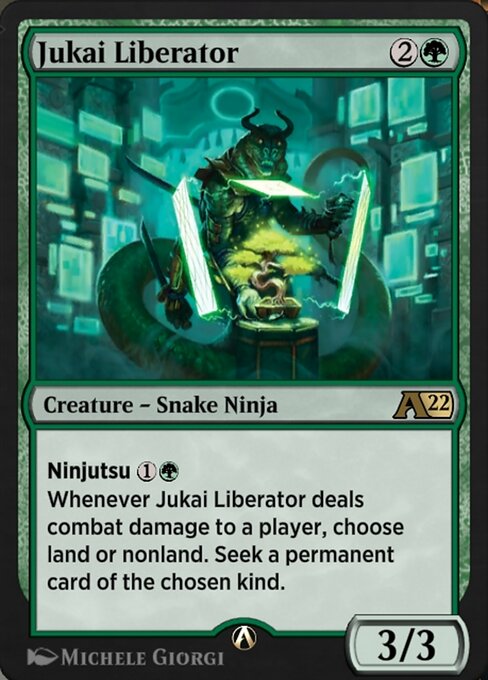 Jukai Liberator — art by Michele Giorgi