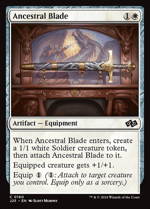 Ancestral Blade — art by Scott Murphy