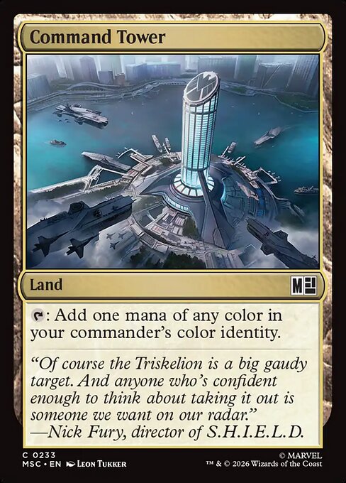 Command Tower — art by Leon Tukker
