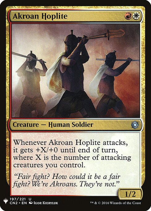 Akroan Hoplite — art by Igor Kieryluk