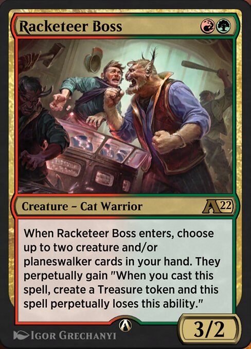 Racketeer Boss — art by Igor Grechanyi
